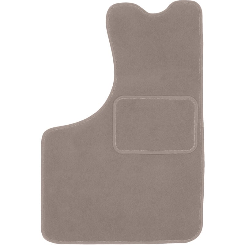 foto del prodotto tappetino beige per conducente skoda 1000mb berlina 1966 1969 