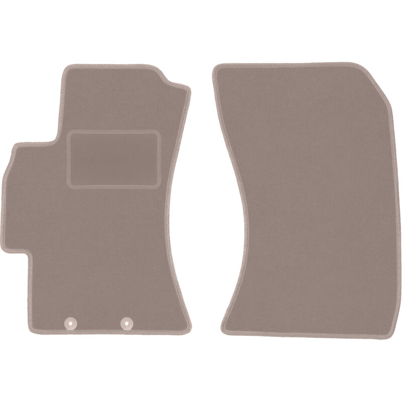 foto del prodotto tappetini anteriori beige per subaru forester iii suv 2008 2013 