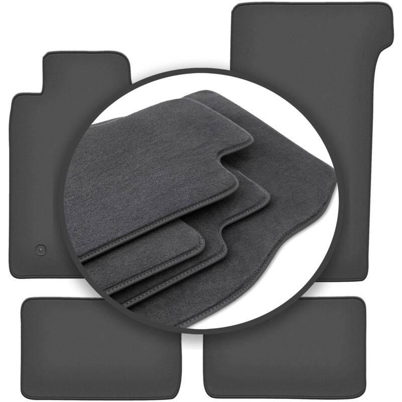 foto del prodotto tappetini auto premium per mercedes sl r107 senza catalizzatore coup 1971 1989 