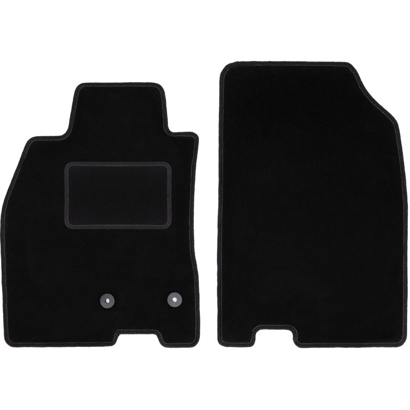 foto del prodotto tappetini anteriori neri per renault megane iii berlina, coup , gran turismo, station wagon 2008 2015 