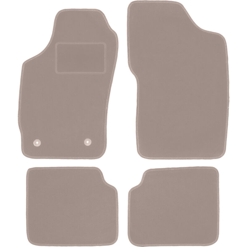 foto del prodotto tappetini in velluto beige per peugeot 309 liftback 1985 1993 