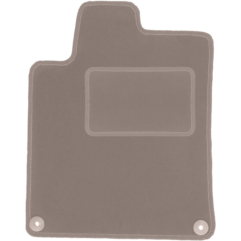 foto del prodotto tappetino conducente beige per peugeot 407 coup , berlina, station wagon 2004 2011 