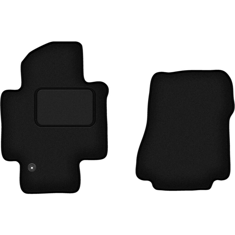 foto del prodotto tappetini anteriori neri per nissan nv200 van 2010 