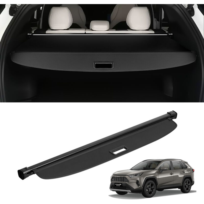 foto del prodotto vevor copertura retrattile per bagagliaio toyota, copertura impermeabile per bagagliaio per toyota rav4 2019 2024, copertura per bagagliaio