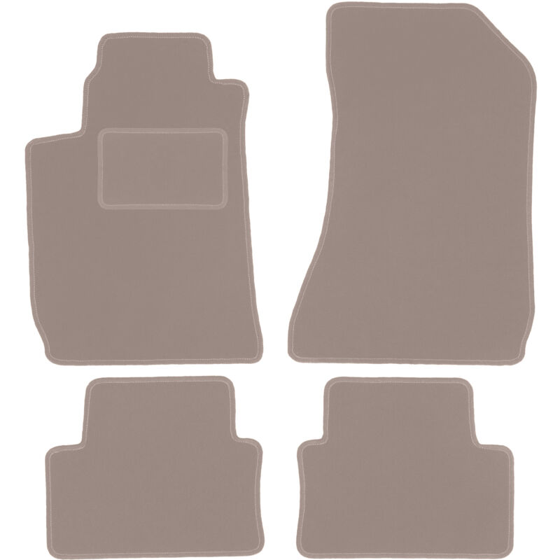 foto del prodotto tappetini in velluto beige per alfa romeo 159 berlina, station wagon, station wagon, sportwagon 2006 2011 