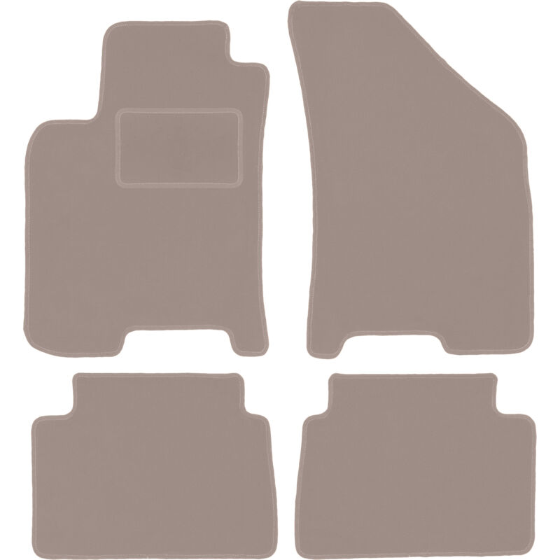 foto del prodotto tappetini in velluto beige per chevrolet lacetti hatchback, berlina 2003 2012 