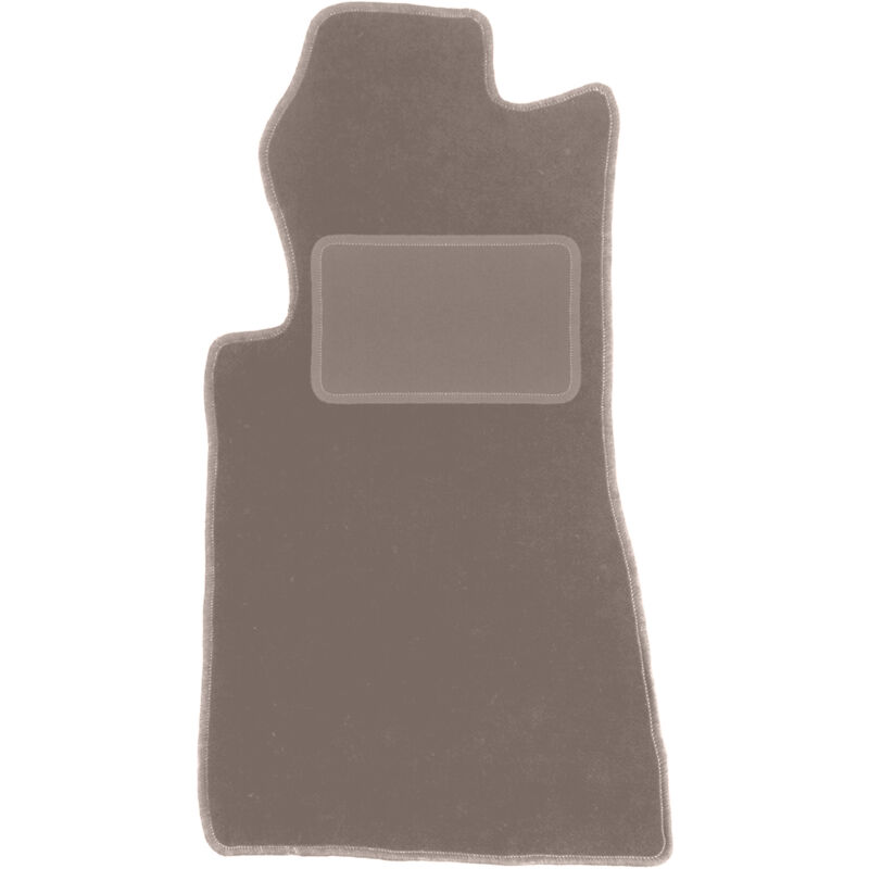 foto del prodotto tappetino conducente beige per mercedes sl r107 anteriori lunghi 1971 1989 
