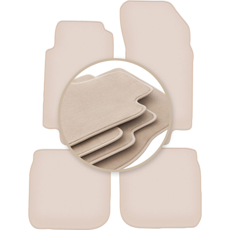 foto del prodotto tappetini beige premium per ford scorpio mk2 station wagon, berlina 1994 1998