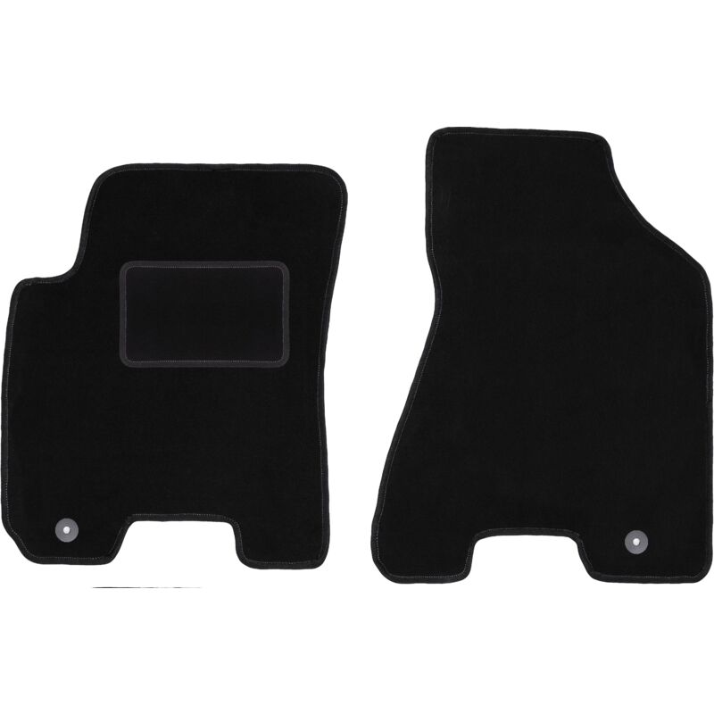 foto del prodotto tappetini anteriori neri per kia sportage ii suv 2004 2010 