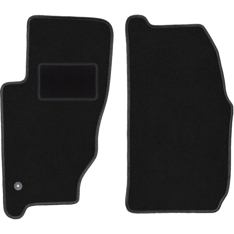 foto del prodotto tappetini anteriori neri per jeep cherokee liberty kj off road 2002 2007 