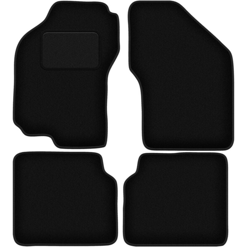 foto del prodotto tappetini in velluto nero per fiat bravo berlina 1995 2001 