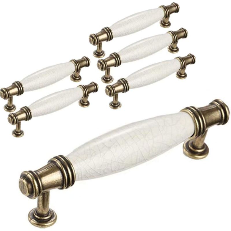 foto del prodotto bebusingoto maniglie per ante di mobili da cucina, maniglie per ante di mobili, maniglie per ante di armadi con spaziatura dei fori per le viti di