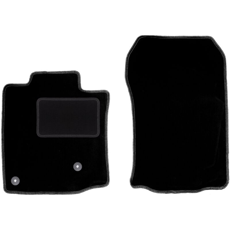 foto del prodotto tappetini anteriori neri per toyota land cruiser j150 fuoristrada 2009 
