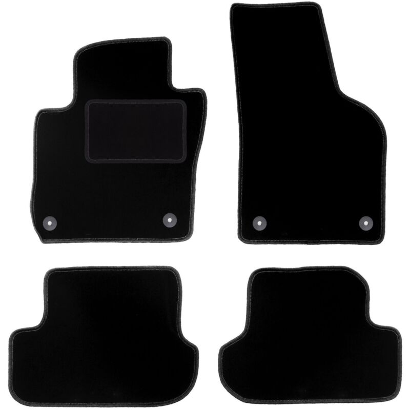 foto del prodotto tappetini in velluto nero per volkswagen maggiolino cabrio, coup 2012 2019 