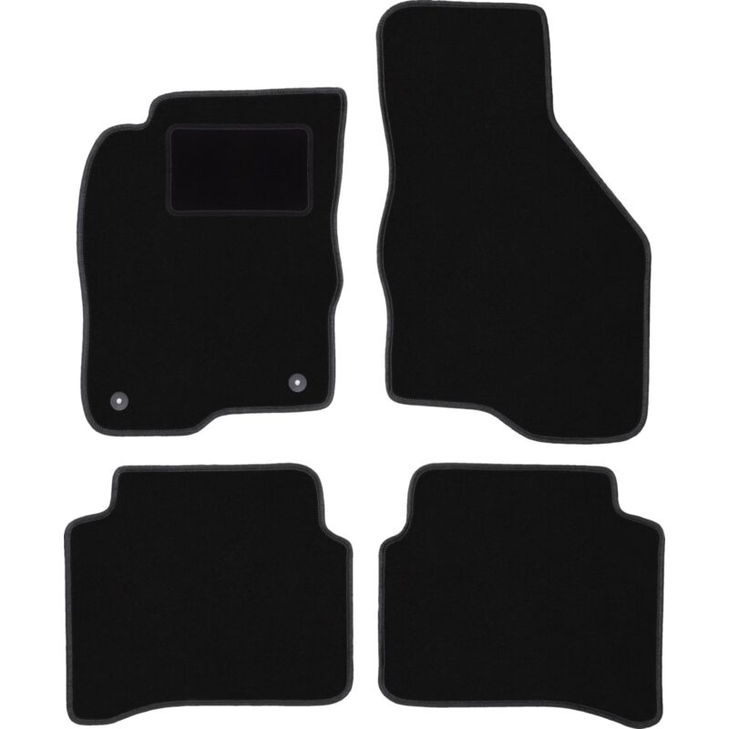 foto del prodotto tappetini in velluto nero per mitsubishi galant viii station wagon, berlina 1996 2007 