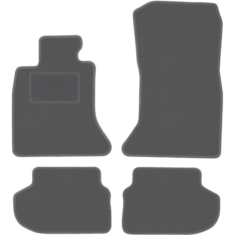 foto del prodotto tappetini auto graphite per bmw 5 f10 fl berlina 2013 2017 