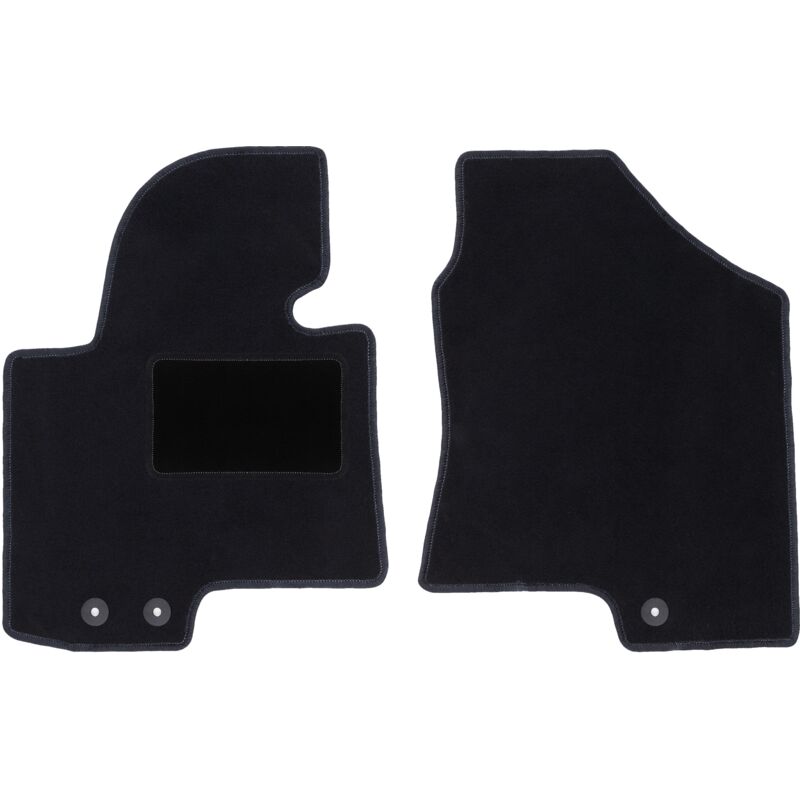 foto del prodotto tappetini anteriori neri per kia sportage iii suv 2010 2015 