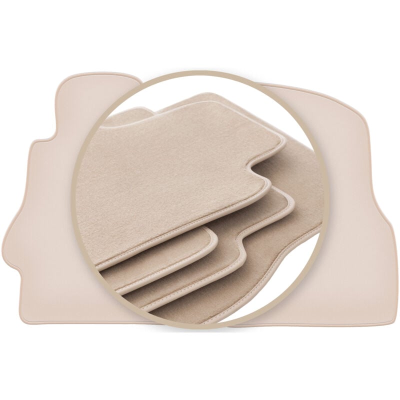 foto del prodotto tappetini beige premium per toyota mr2 zzw30 coup 1999 2007