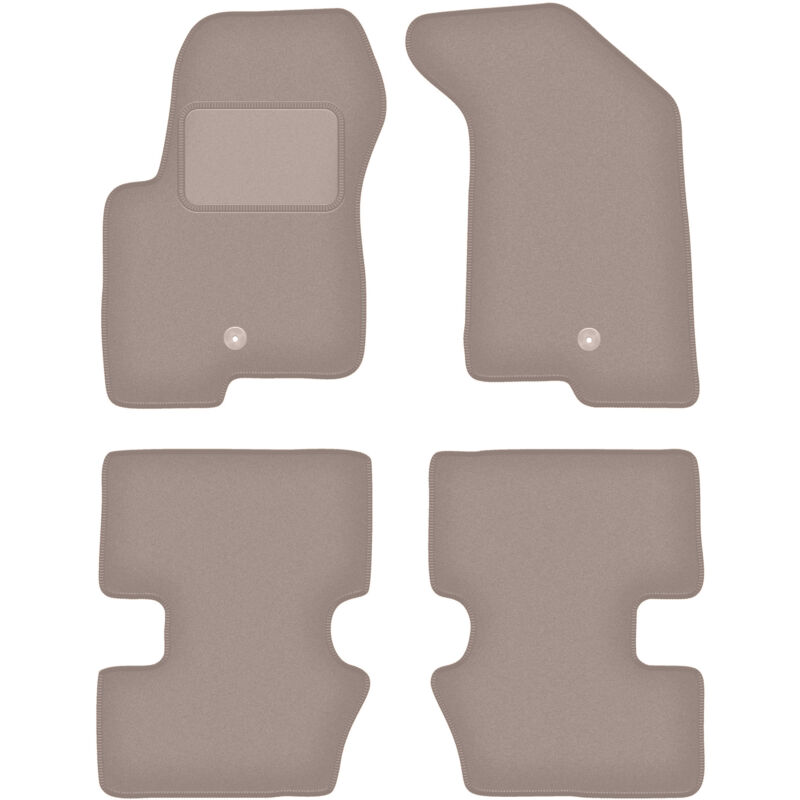 foto del prodotto tappetini in velluto beige per jeep patriot off road 2006 2016 