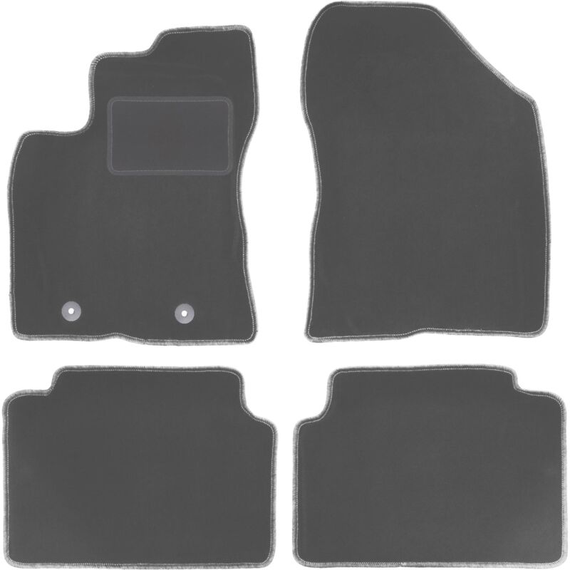 foto del prodotto tappetini auto graphite per toyota avensis iii t27 station wagon, berlina, liftback 2009 2013 