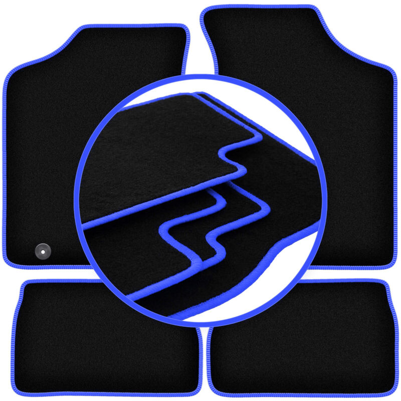 foto del prodotto tappetini auto carlux blue per peugeot 106 hatchback 1991 2003 