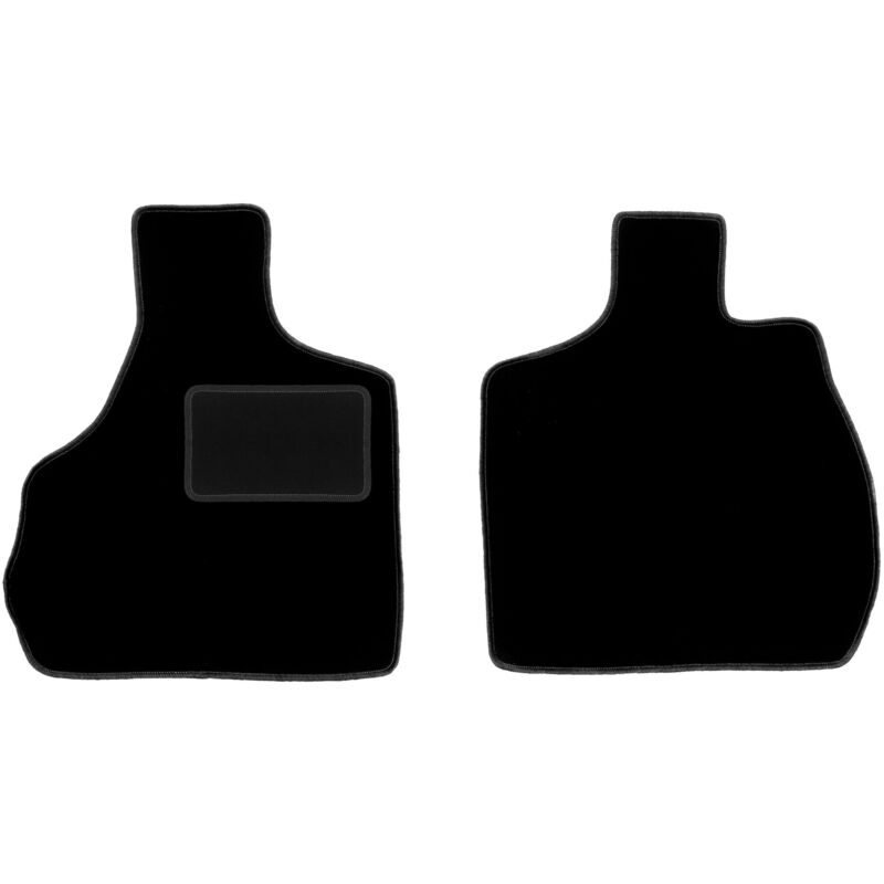 foto del prodotto tappetini anteriori neri per chrysler grand voyager iii 7 posti 2000 2008 