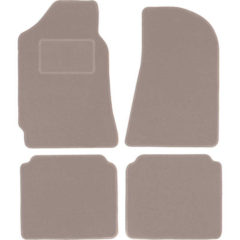 foto del prodotto tappetini in velluto beige per polski fiat 125p berlina 1967 1991 