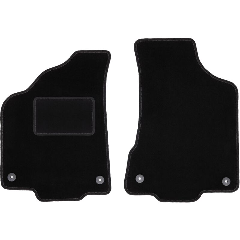 foto del prodotto tappetini anteriori neri per volkswagen polo iii fl 6n2 hatchback, berlina, classica 1999 2001 