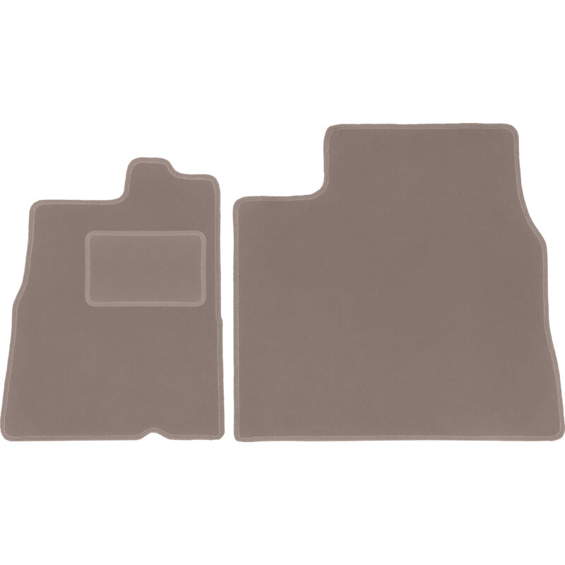 foto del prodotto tappetini anteriori beige per citroen jumper i furgone 1994 2006 
