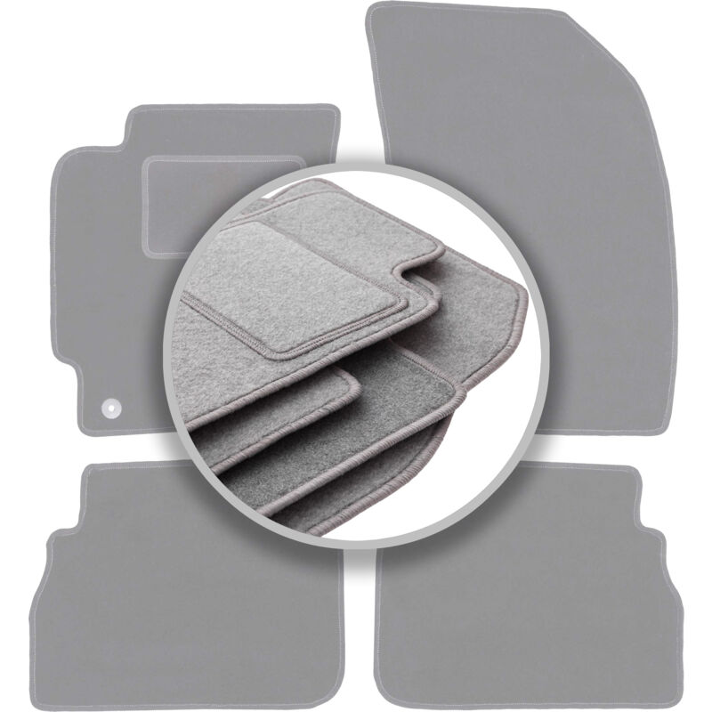 foto del prodotto tappetini grigi per auto chevrolet epica berlina 2006 2012 