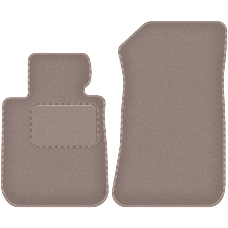 foto del prodotto tappetini anteriori beige per bmw 1 e88 decappottabile 2004 2011 