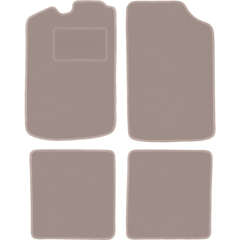 foto del prodotto tappetini in velluto beige per volkswagen golf i hatchback 1974 1983 