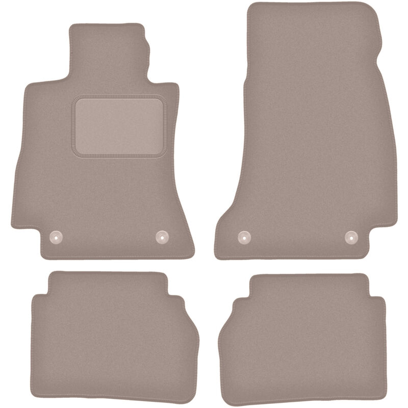 foto del prodotto tappetini in velluto beige per mercedes cls c257 berlina 2018 