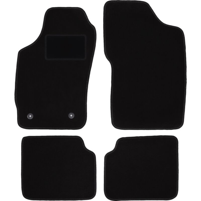 foto del prodotto tappetini in velluto nero per peugeot 309 liftback 1985 1993 