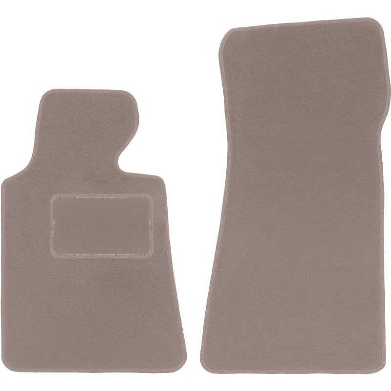 foto del prodotto tappetini anteriori beige per bmw 7 e32 berlina 1986 1994 