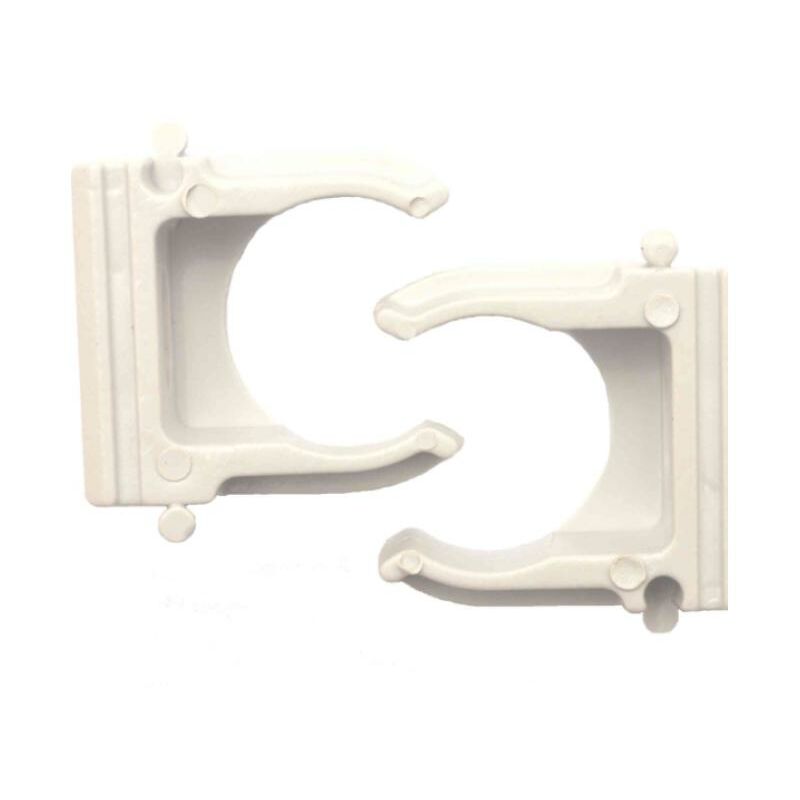 foto del prodotto clips fissatubo a scatto tubifor diametro 20mm grigio 10 pz bsfg00020gs