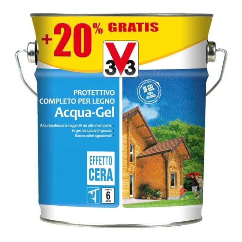 foto del prodotto impregnante protettivo acqua gel noce scuro
