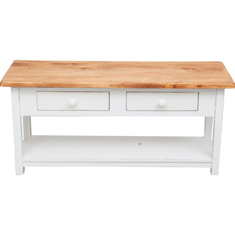 foto del prodotto mobile tv bianco shabby 110 x 50 x 40 cm made in italy mobili porta tv legno massello di tiglio mobile tv soggiorno mobili tv