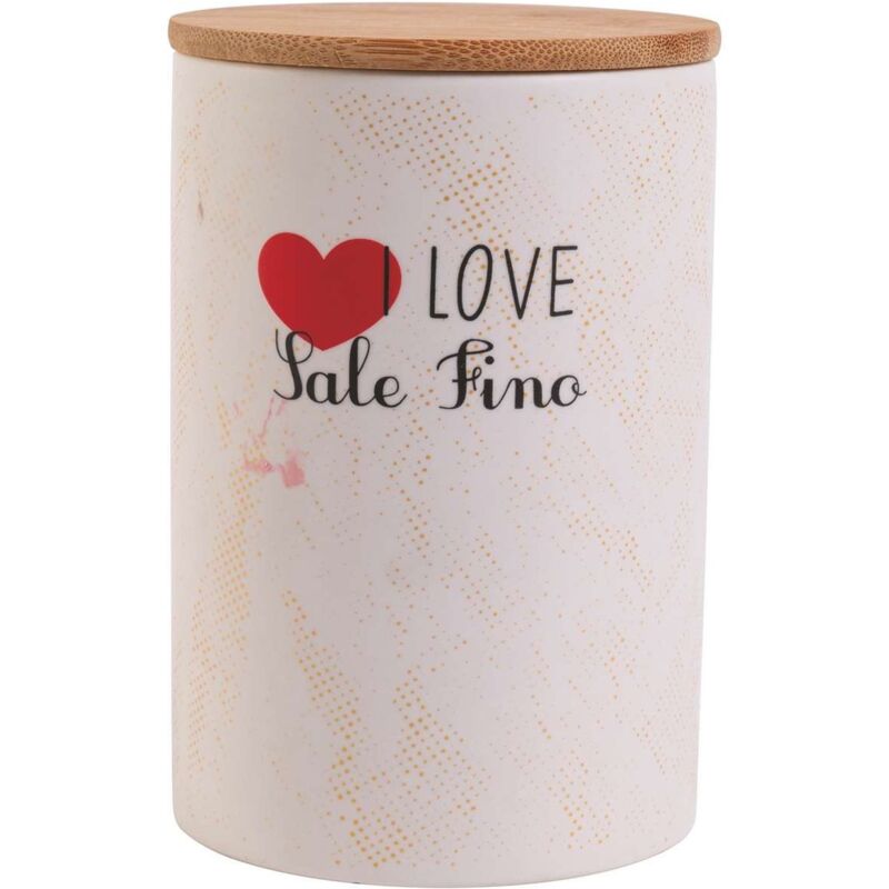 foto del prodotto i love barattolo sale fino d10xh15cm 700gr