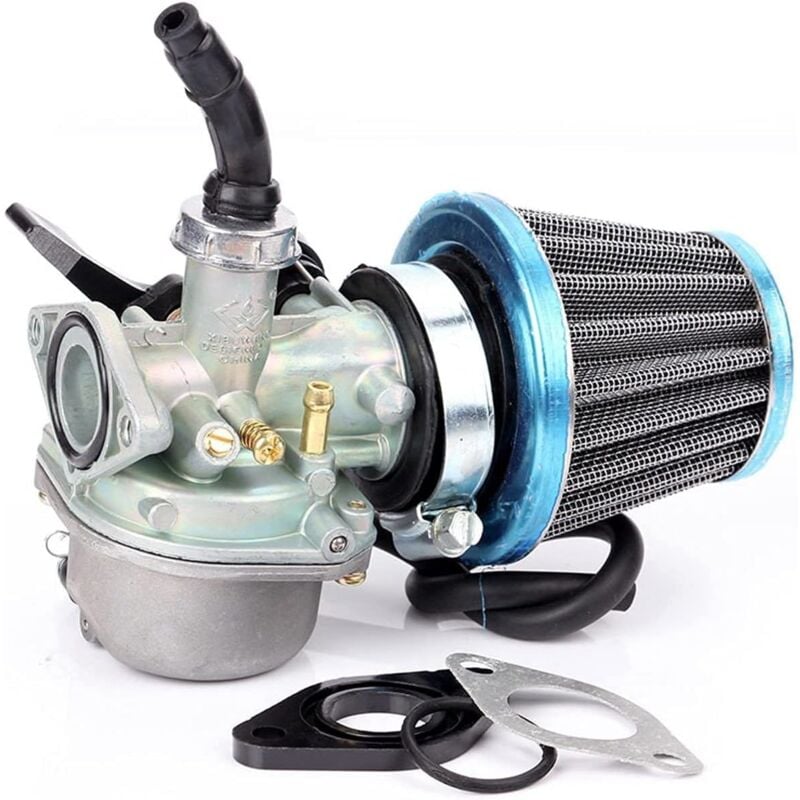 foto del prodotto carburatore atv pz19 filtro aria da 35 mm per dirt pit bike da 50 70 90 110 e 125 cc
