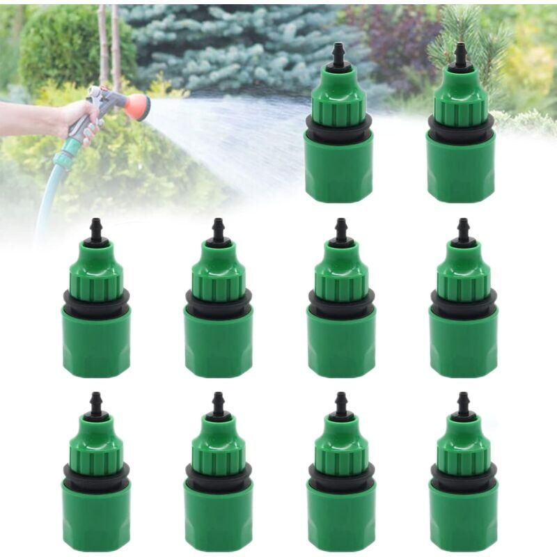 foto del prodotto snq connettori per tubo da giardino in plastica 4 7 e 8 11 connettore rapido per tubo da giardino in plastica per tubo da giardino con diametro