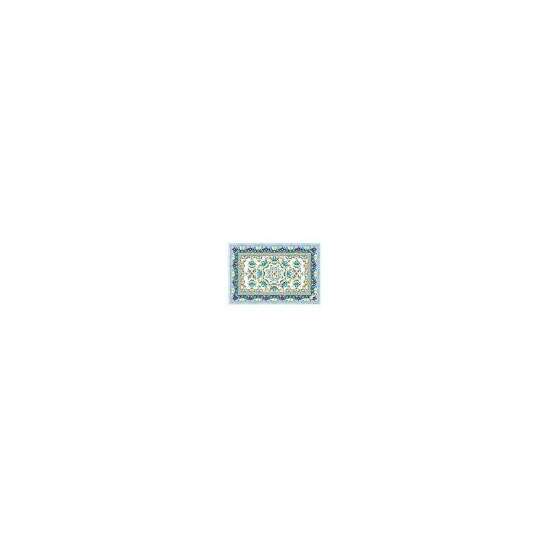 foto del prodotto tovaglietta americana 30x45 cm ornamentale blu