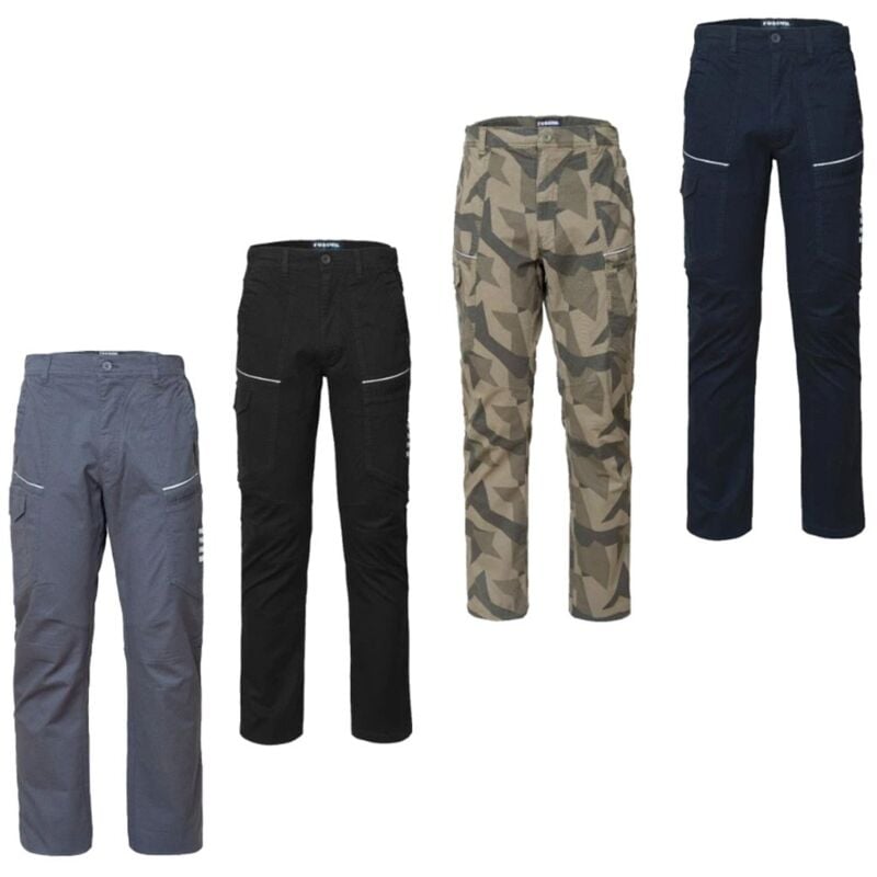 foto del prodotto pantaloni da lavoro rossini r stretch m blu blu