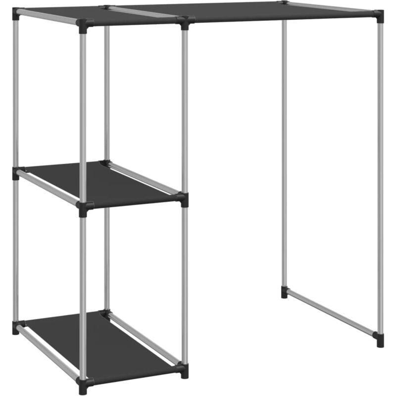 foto del prodotto helloshop26 ripiano per lavatrice 87 x 55 x 90,5 cm nero