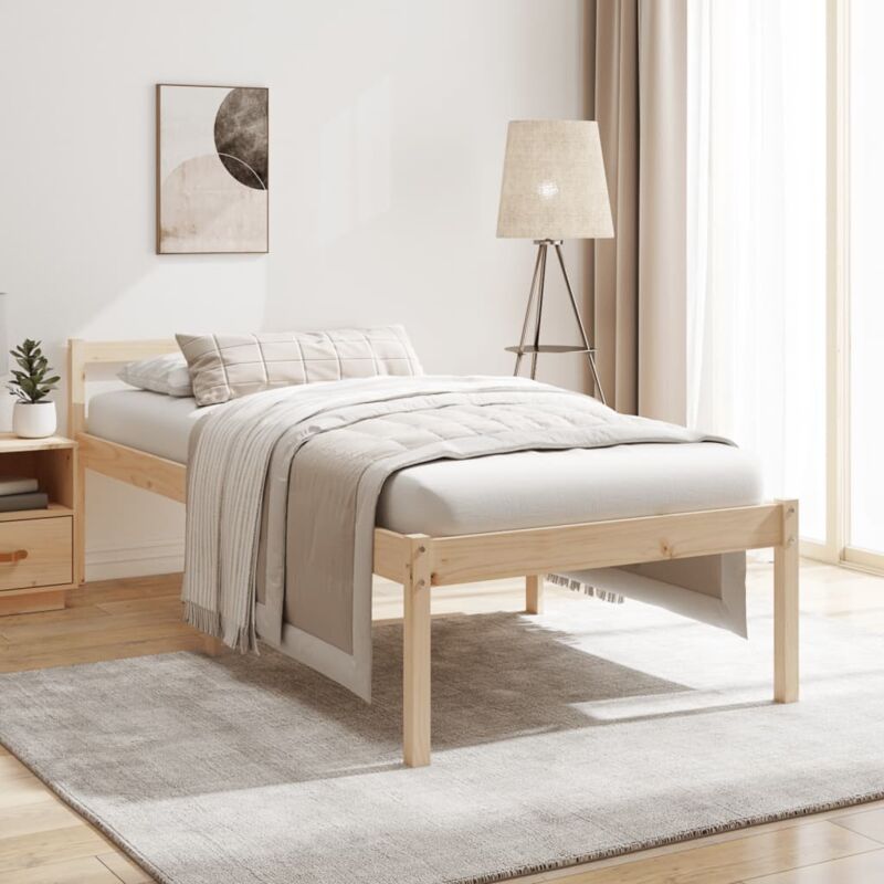 foto del prodotto furniture limited letto per anziani 90x200 cm in legno massello