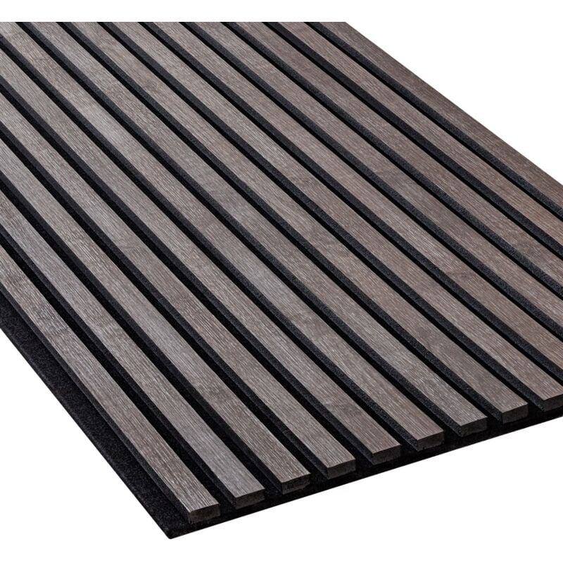 foto del prodotto nmc pannello acustico 3d 3054676 selitstyle pannello da parete 240 x 56,5 cm rivestimento murale effetto legno a lamelle doghe naturale design