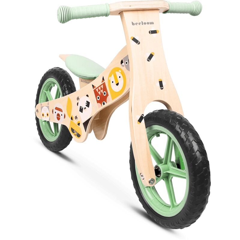 foto del prodotto agroverd beeloom bicicletta deambulatore in legno green wild bike