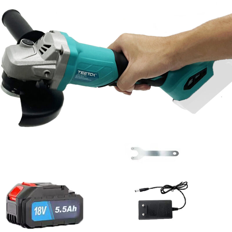 foto del prodotto teetok motoseghe a batteria, motosega elettrica a batteria da 6 pollici, mini sega portatile per la lavorazione del legno, potente motosega 2