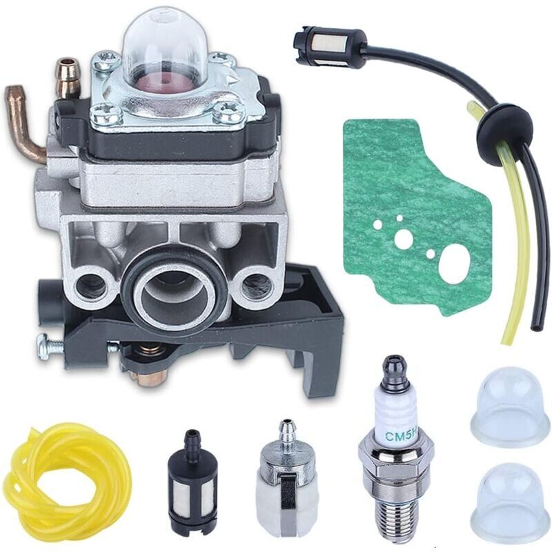 foto del prodotto kzq carburatore per motore honda gx25 gx35 fg110 hht35 hht25, carburatore guarnizione filtro tubo carburante filtro aria candela 
