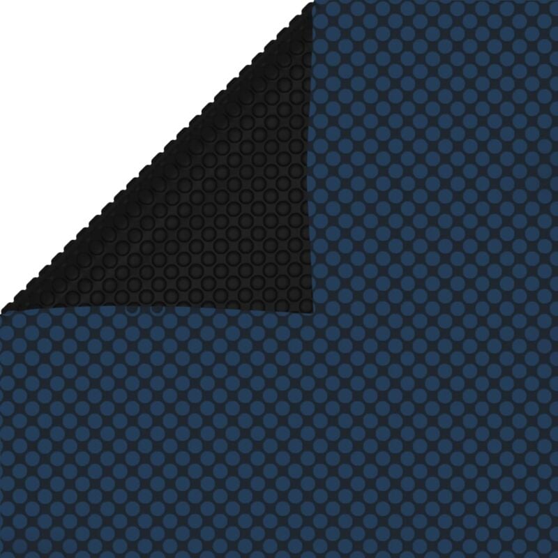 foto del prodotto vidaxl pellicola galleggiante solare pe piscina 1000x600 cm nero e blu